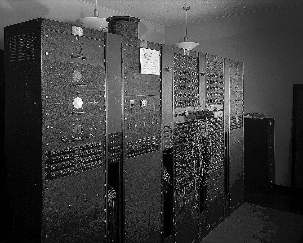Analog Computer NASA Console