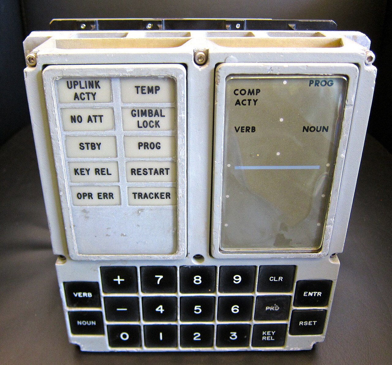 Apollo DSKY CM Simulator