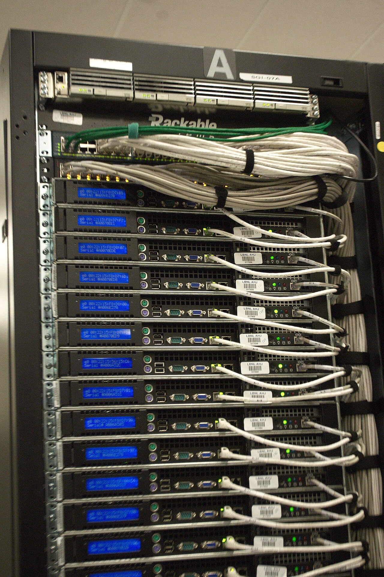NERSC Server Rack